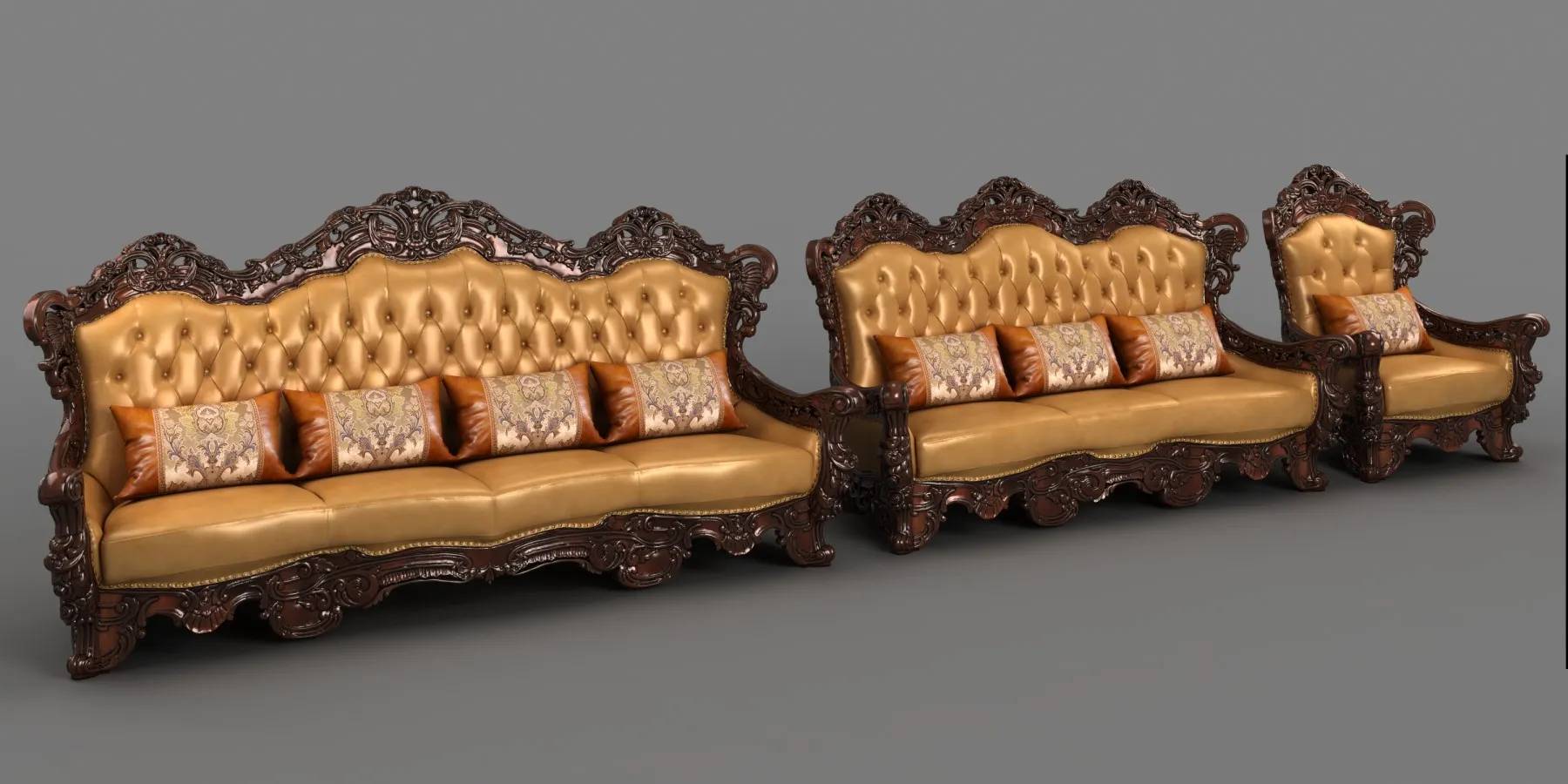 Classic Furniture - 3D Model - BJL682 - 9