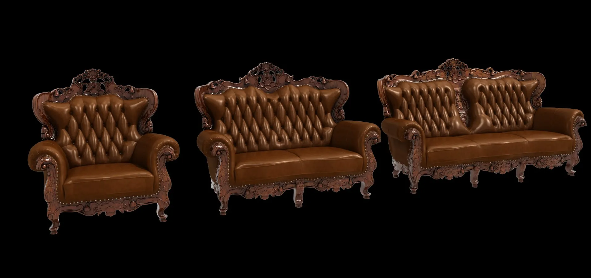 Classic Furniture - 3D Model - BJL686 - 1