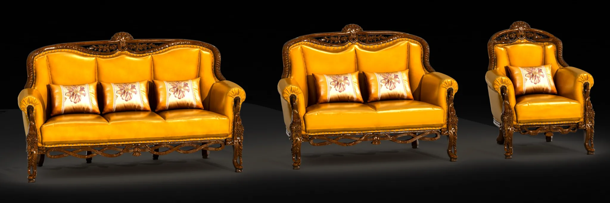Classic Furniture - 3D Model - BJL695 - 3