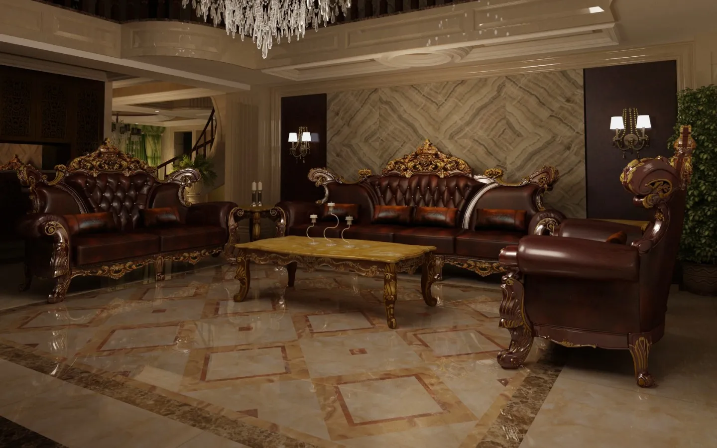 Classic Furniture - 3D Model - F68B