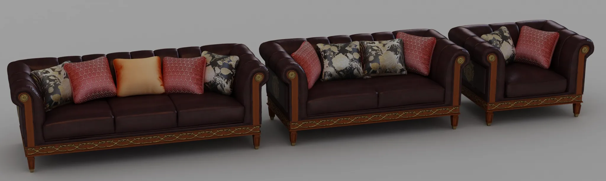 Classic Furniture - 3D Model - FC760