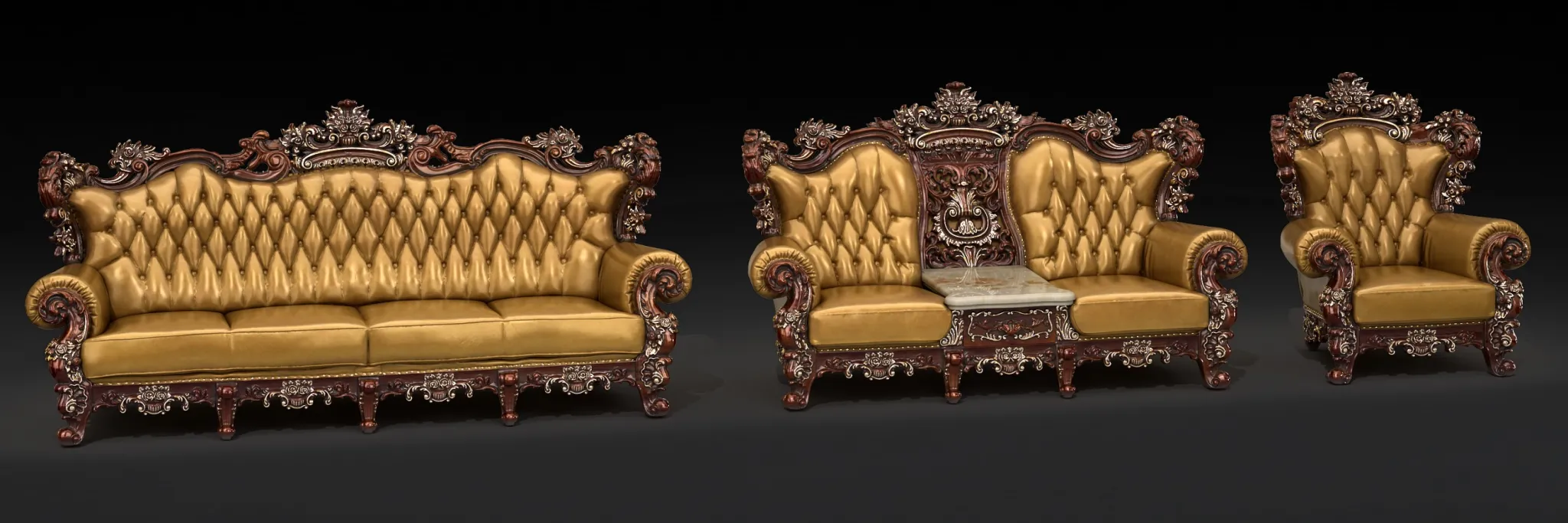 Classic Furniture - 3D Model - G268