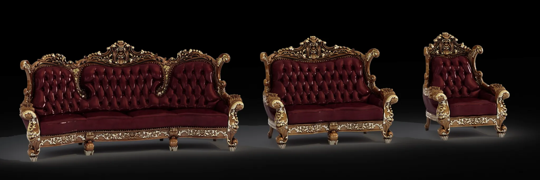 Classic Furniture - 3D Model - G269