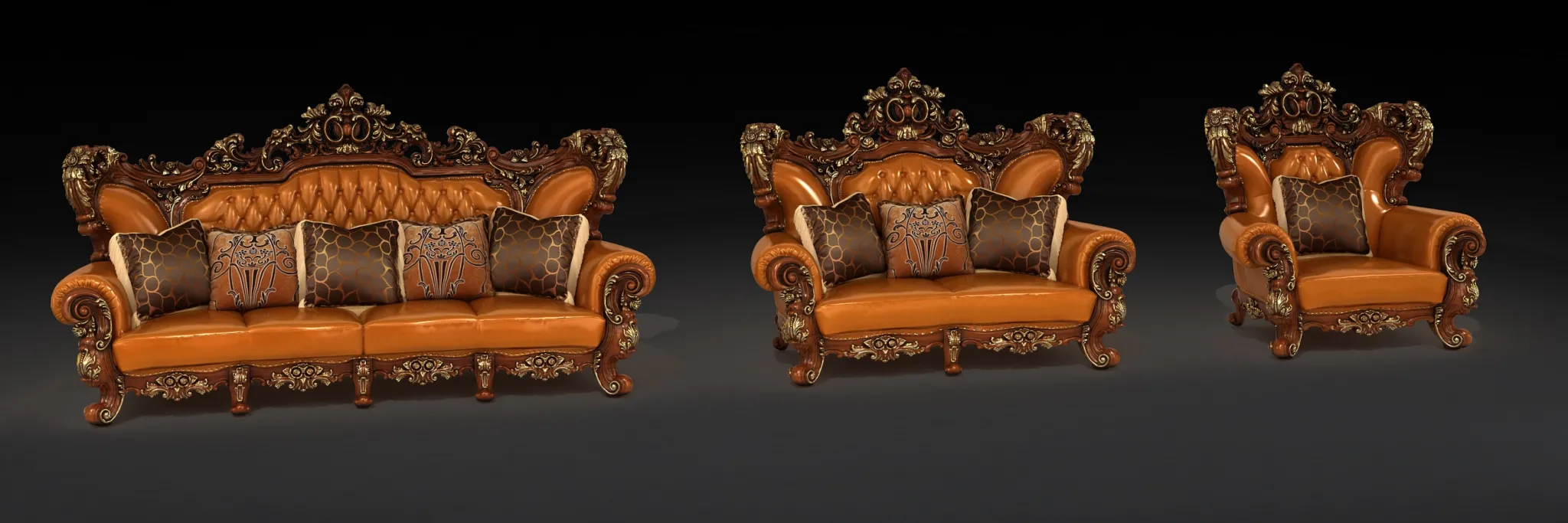 Classic Furniture - 3D Model - G299B