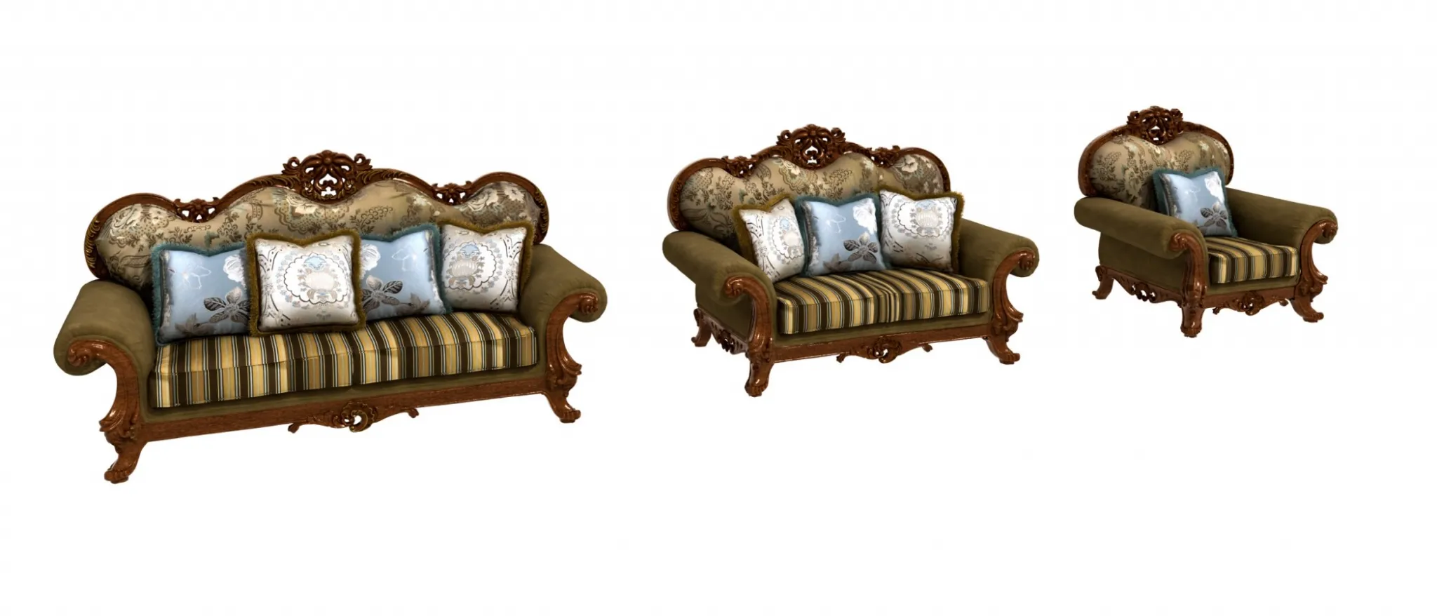 Classic Furniture - 3D Model - M300B