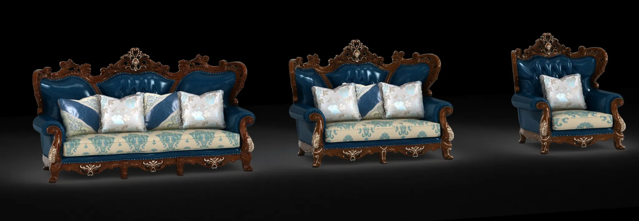 Classic Furniture - 3D Model - PB630