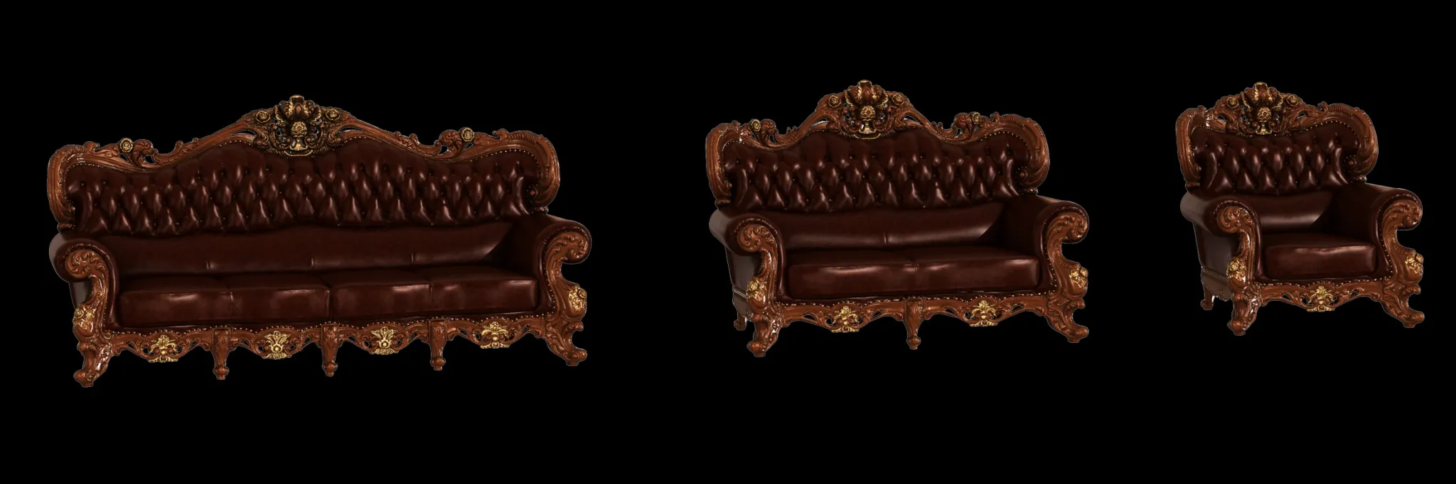 Classic Furniture - 3D Model - PB636