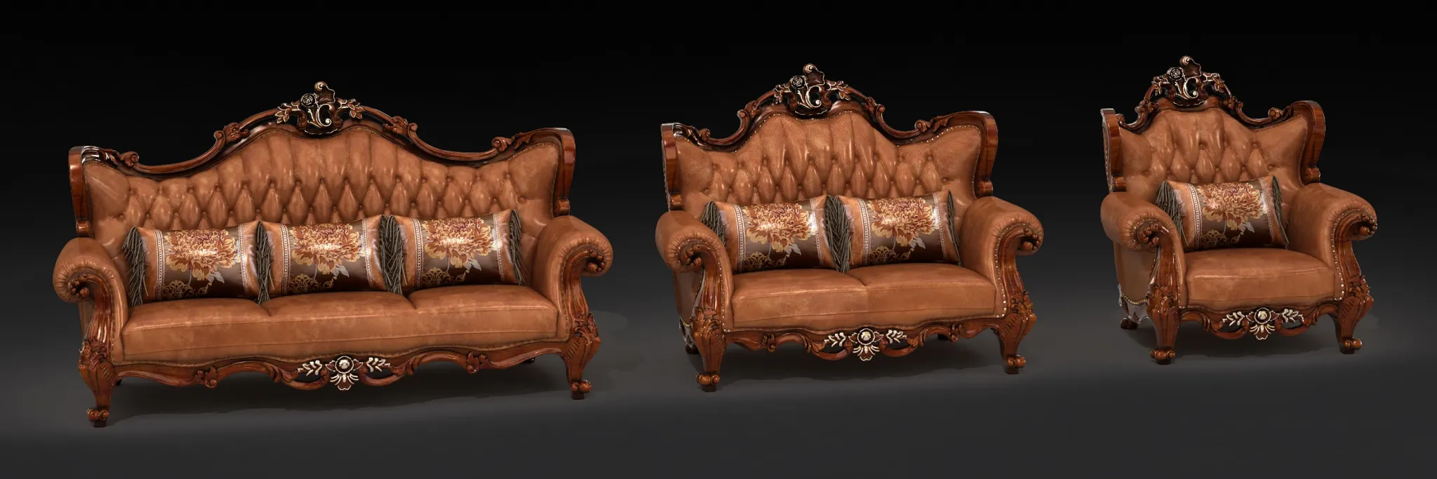 Classic Furniture - 3D Model - PB667A