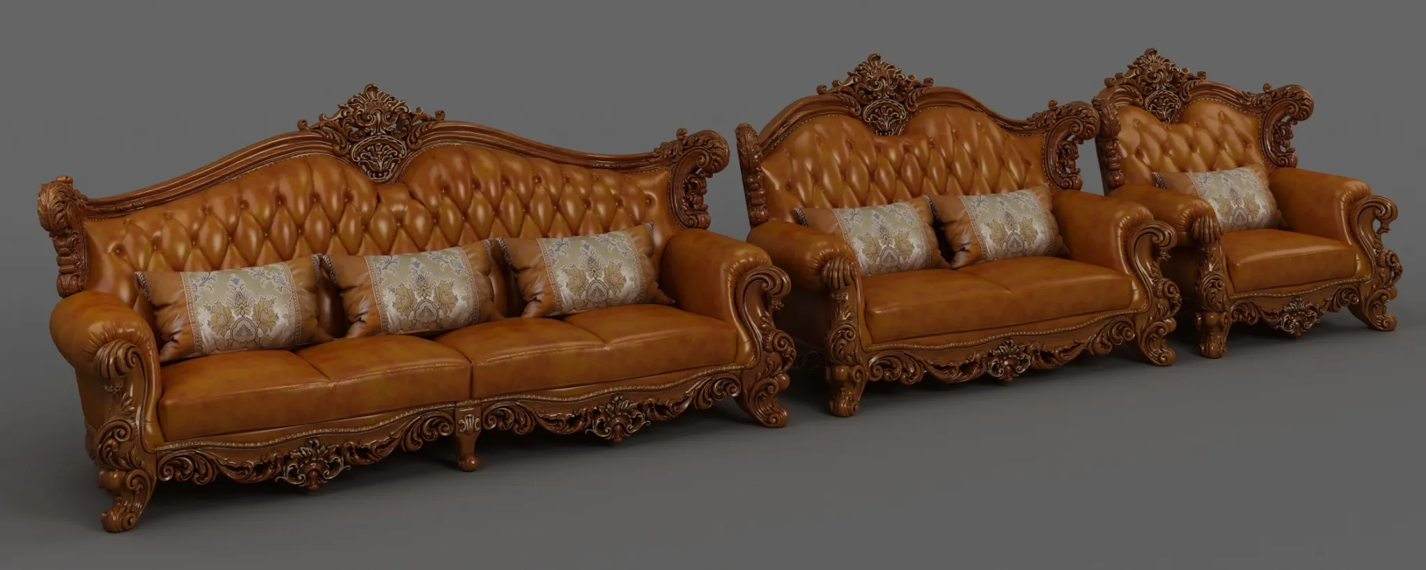 Classic Furniture - 3D Model - PB672C