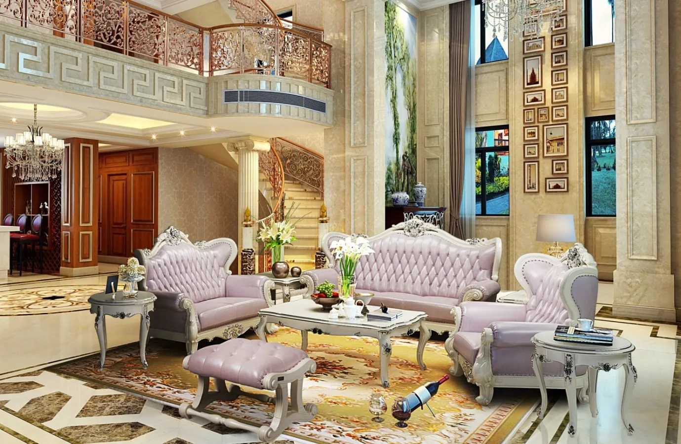 Classic Furniture - 3D Model - Q235