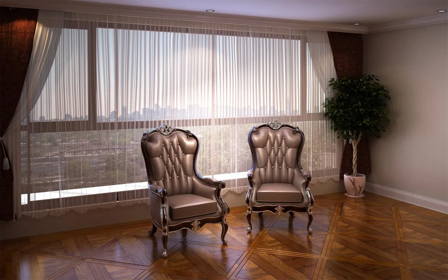 Classic Furniture - 3D Model - QS232B