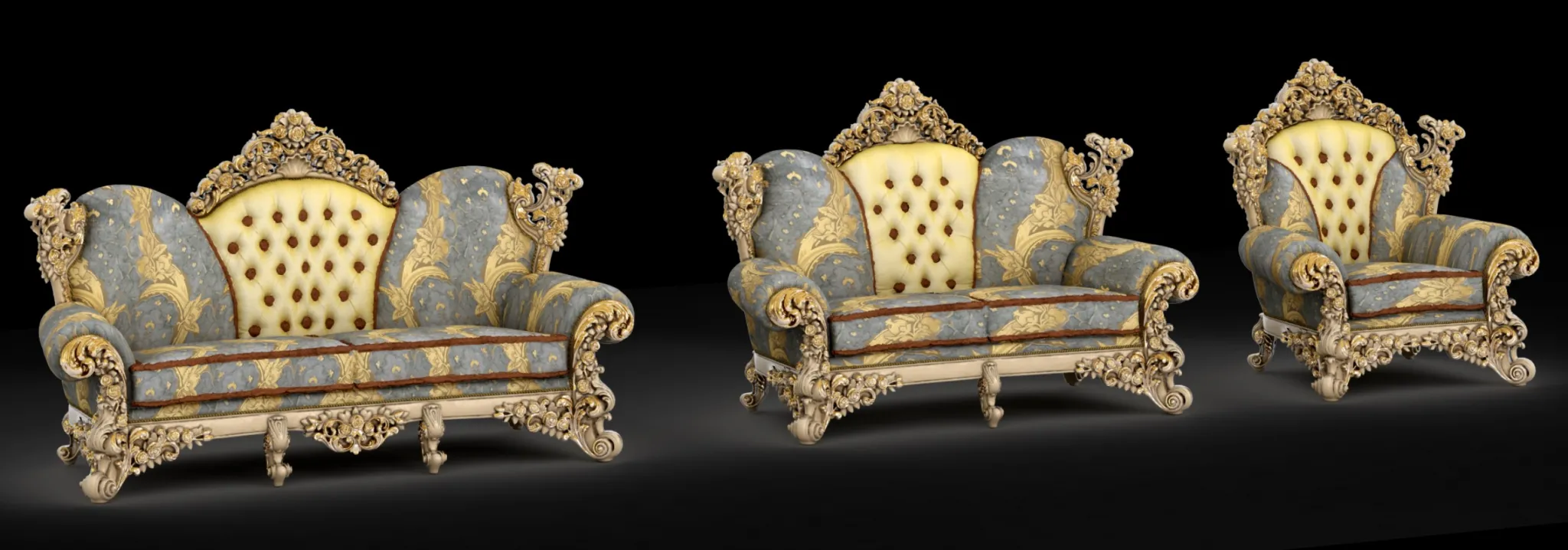 Classic Furniture - 3D Model - W688A