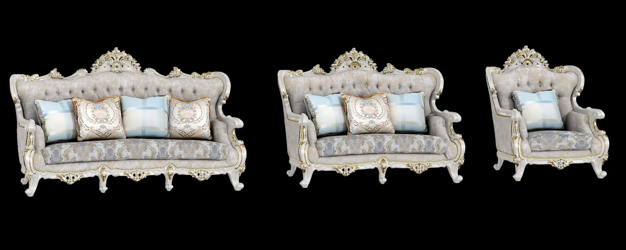 Classic Furniture - 3D Model - X222A