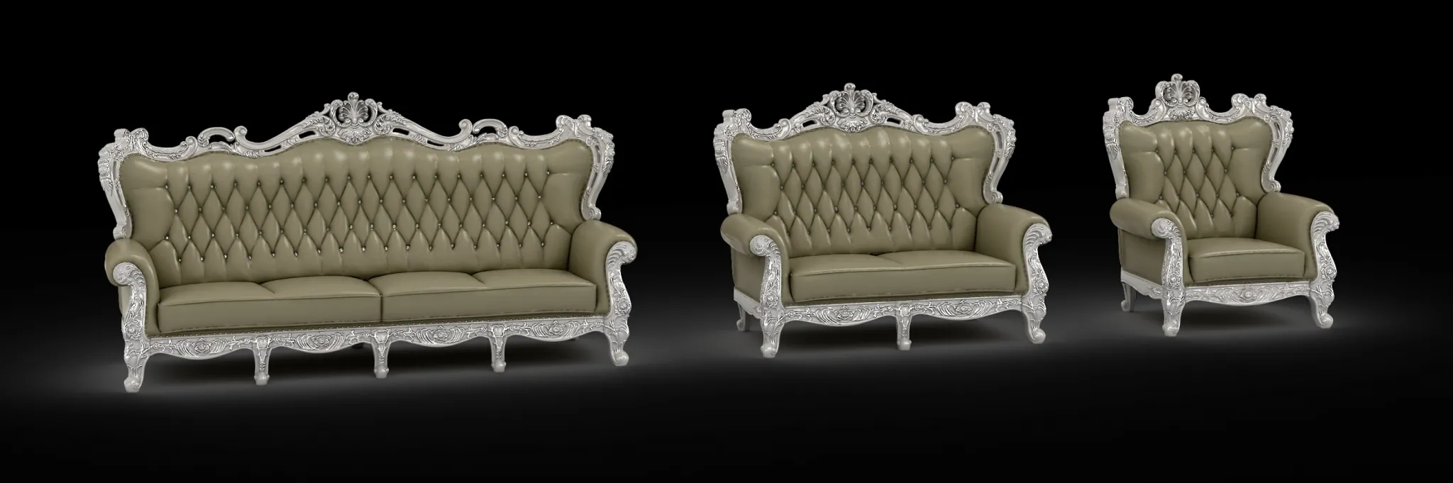 Classic Furniture - 3D Model - Y186
