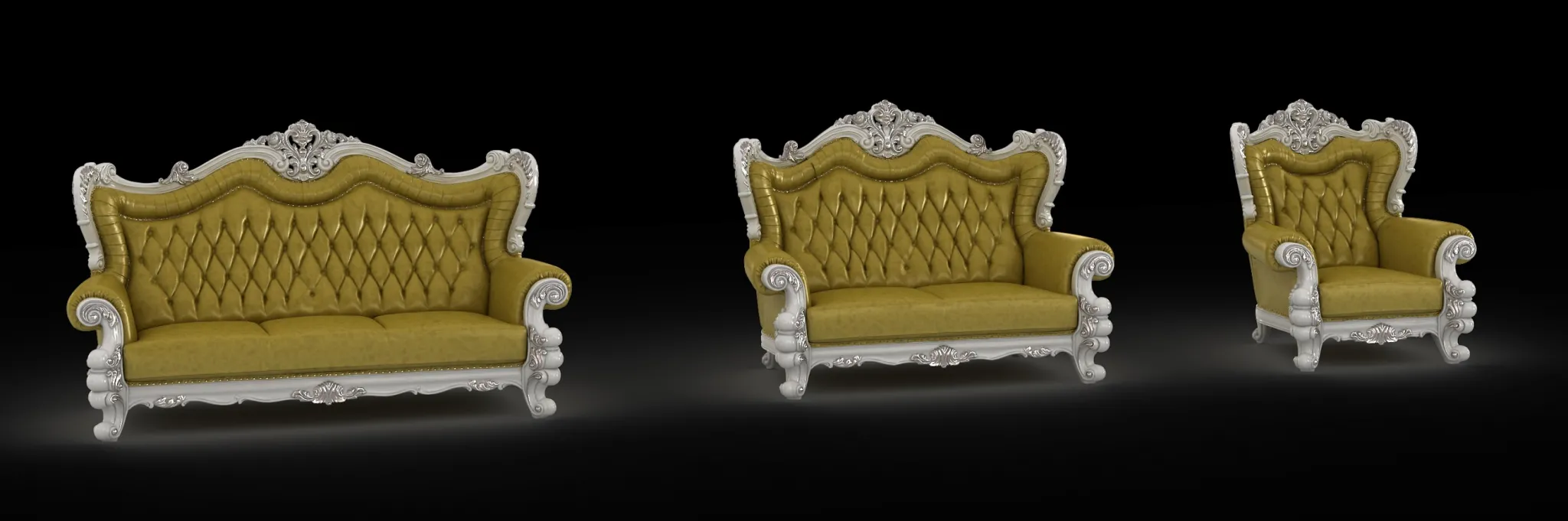 Classic Furniture - 3D Model - Y202