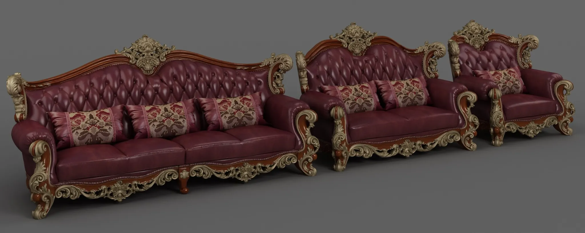 Classic Furniture - 3D Model - YF005