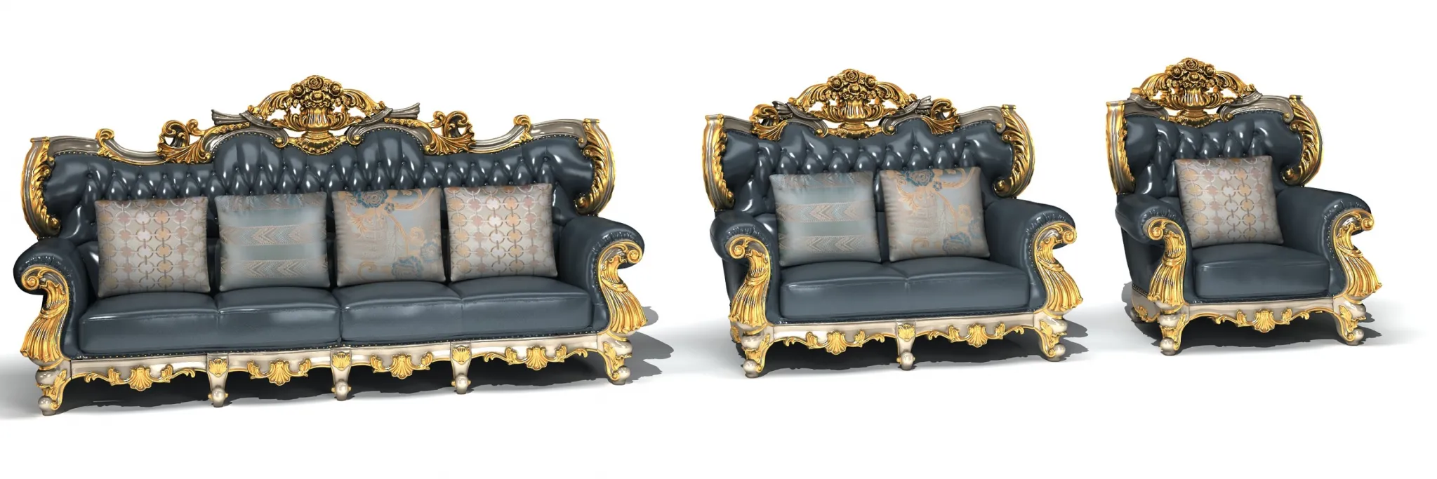 Classic Furniture - 3D Model - YF007B