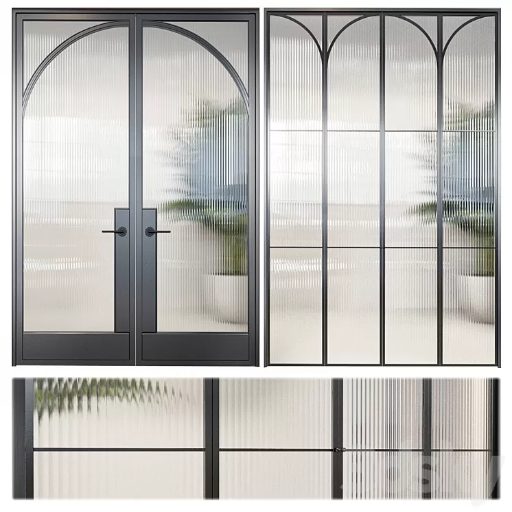 Classic glass door