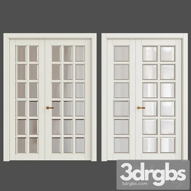 Classic interior doors 11 3D Model Free