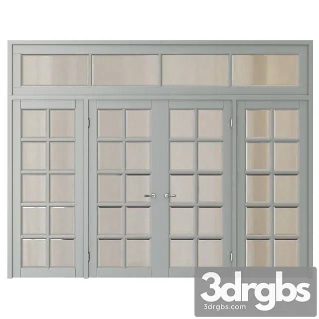 Classic interior doors 14 3D Model Free