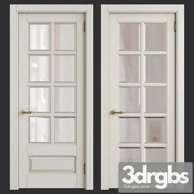 Classic interior doors 21 3D Model Free