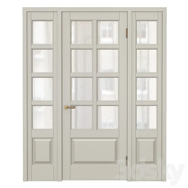Classic interior doors 3DModel