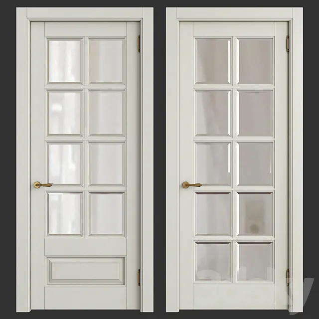 Classic interior doors 3DModel