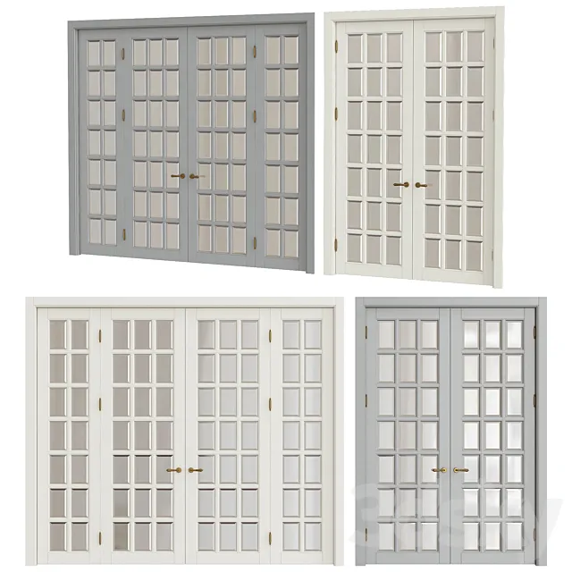 Classic interior doors 3DModel