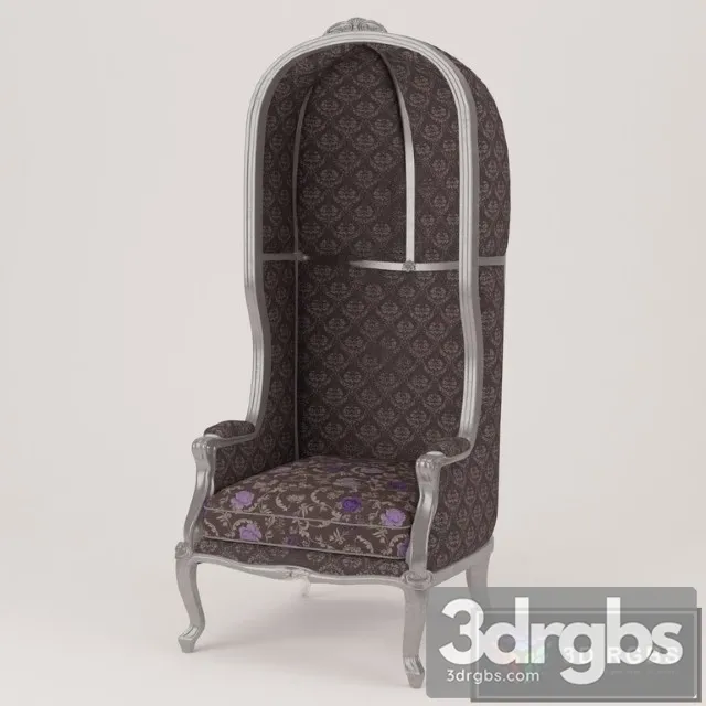 Classic Luxury Armchair 6 3D Model Free