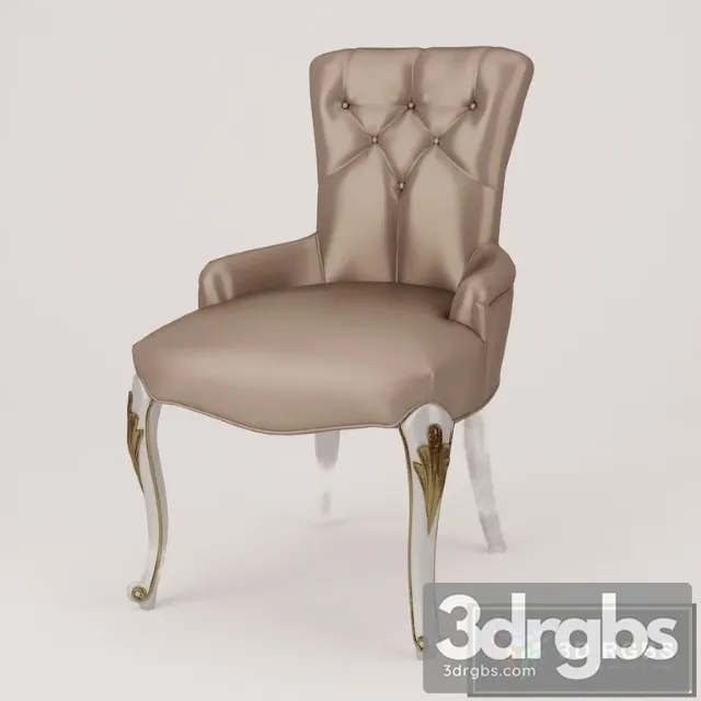 Classic Luxury Armchair 9 3D Model Free