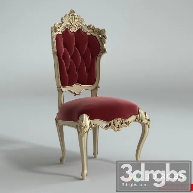 Classic Luxury Chair 3D Model Free