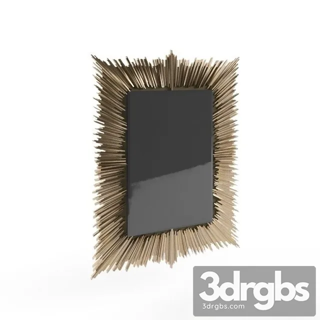 Classic Mirror 02 3D Model Free