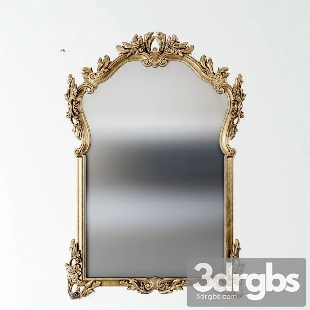 Classic Mirror 03 3D Model Free