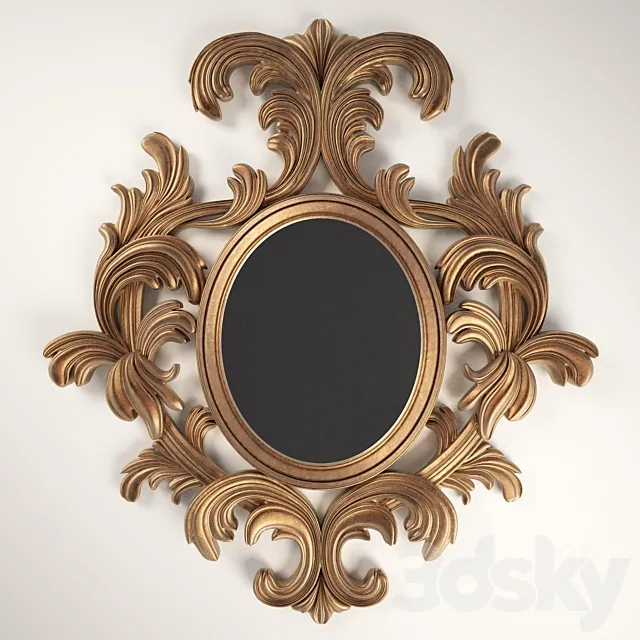 Classic mirror 3D Model