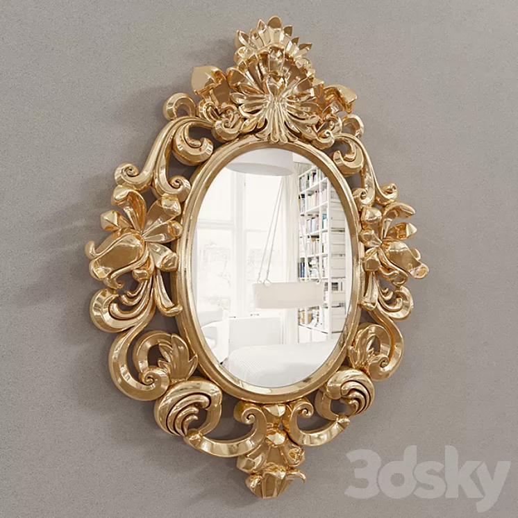 Classic mirror 3D Model