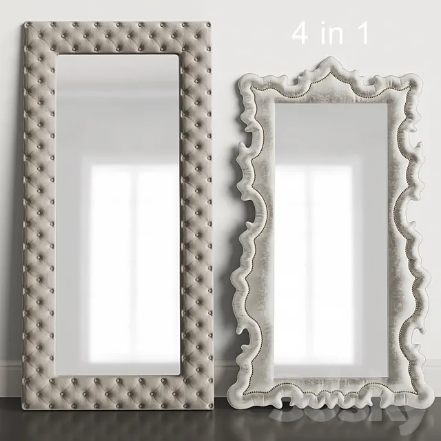 Classic mirror set 3DModel