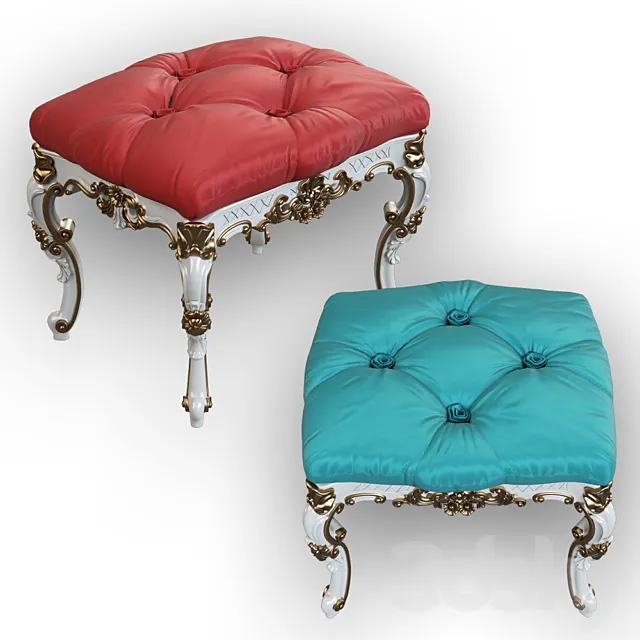 classic ottoman 3DModel