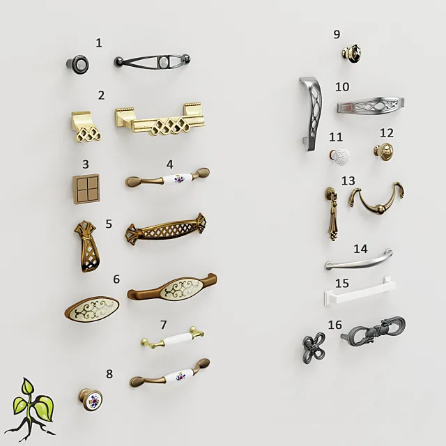 Classic pen style Vol # 1 3DModel