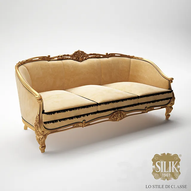 Classic sofa Adone (Silik) 3D Model
