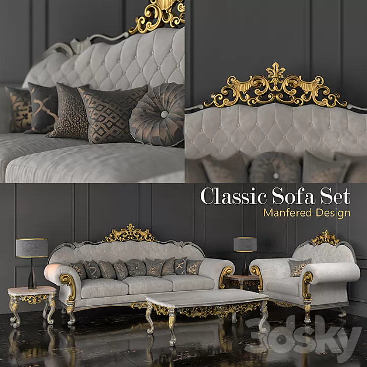 Classic Sofa Set