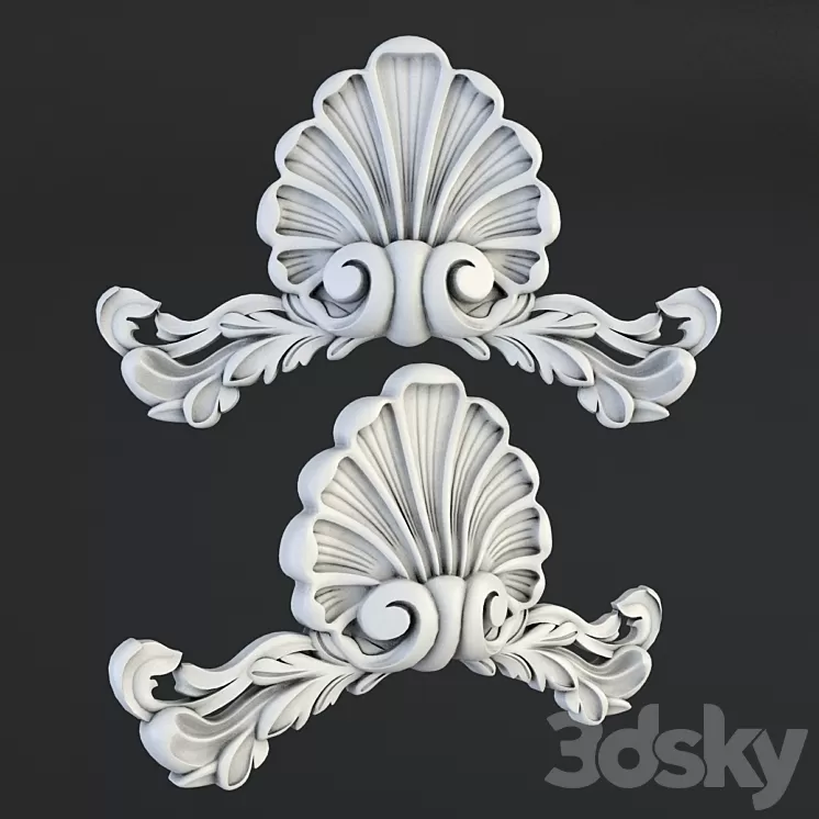 classic stucco 3D Model