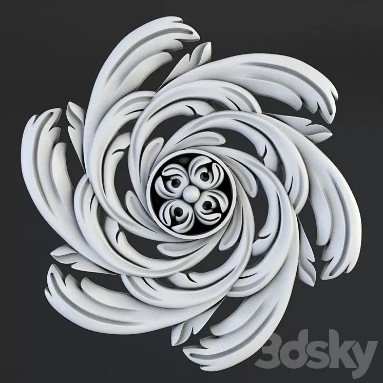 classic stucco 3D Model