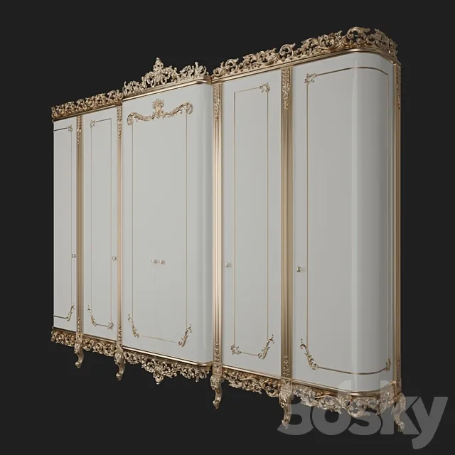 Classic style wardrobe 3DModel