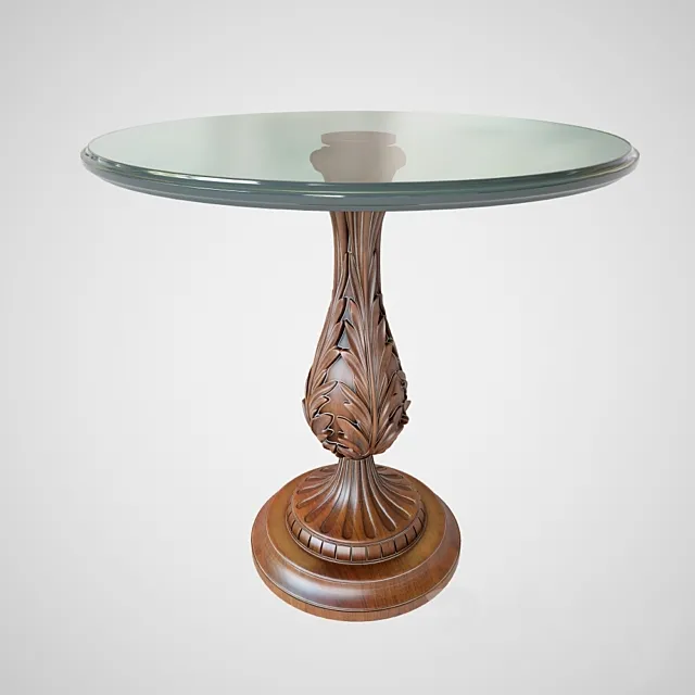 classic table 3D Model