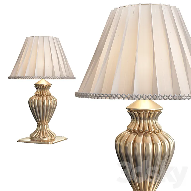 Classic table lamp 3D Model