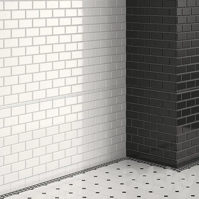 Classic tile 3D Model