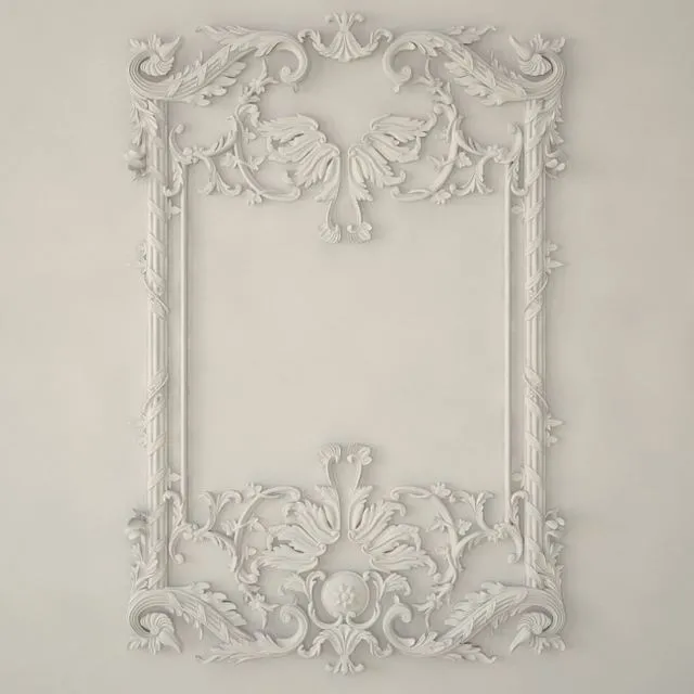Classic wall decorative 3D Model