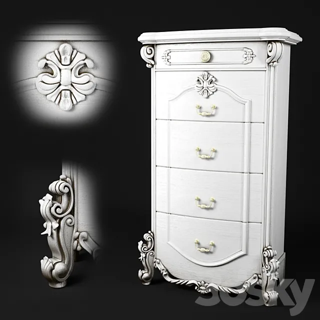 classic_komod 3D Model