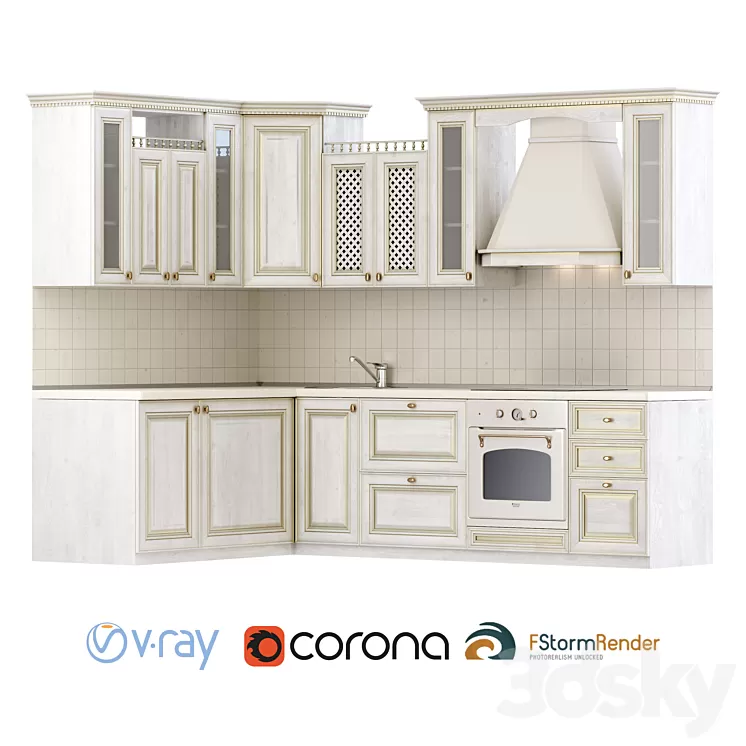 Classical cuisine 3D Model