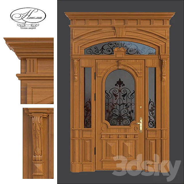 Classical door Nikma. Free Download